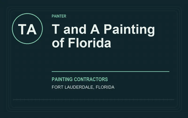 T and A Painting of Florida in Fort Lauderdale, Florida