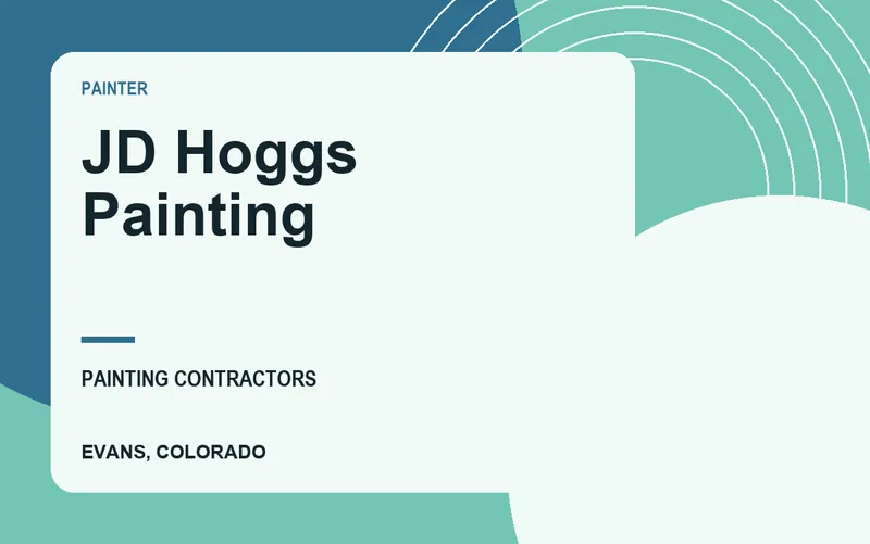 JD Hoggs Painting in Evans, Colorado