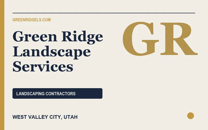 Green Ridge Landscape Services in West Valley City, Utah