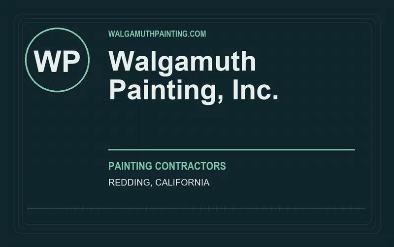 Walgamuth Painting, Inc. in Redding, California