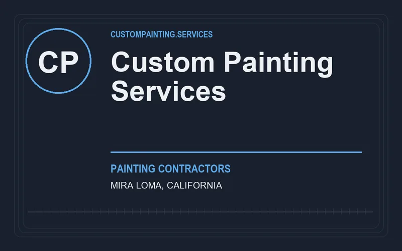 Custom Painting Services in Mira Loma, California