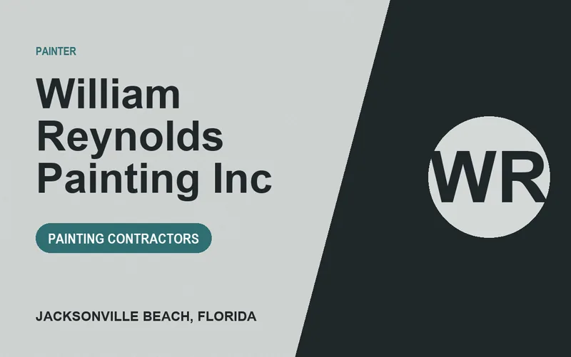 William Reynolds Painting Inc in Jacksonville Beach, Florida