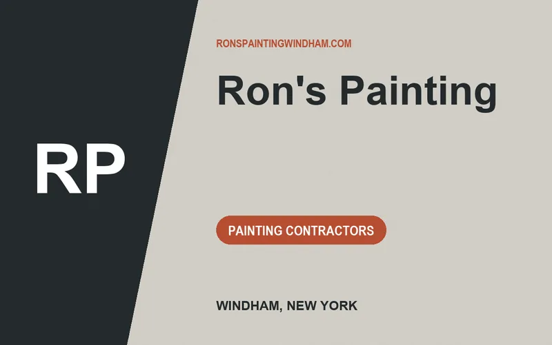 Ron's Painting in Windham, New York