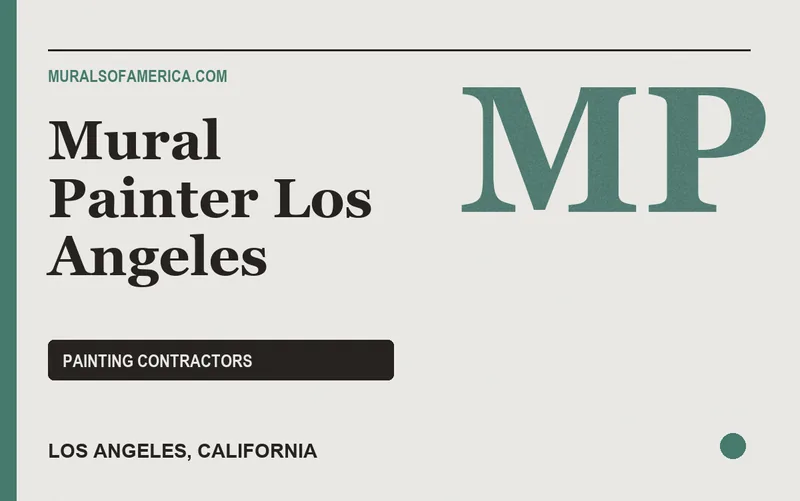 Mural Painter Los Angeles in Los Angeles, California