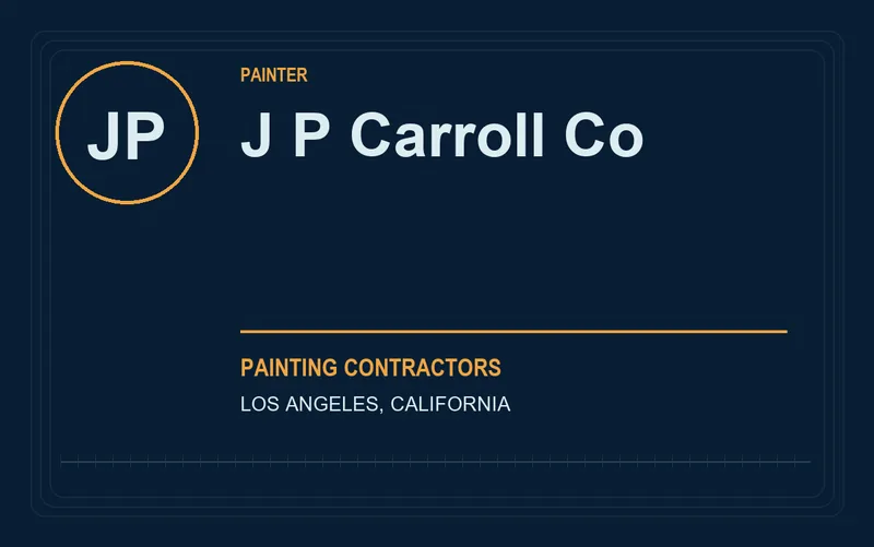J P Carroll Co in Los Angeles, California