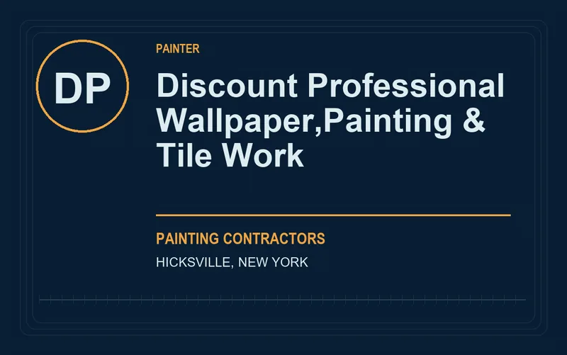 DISCOUNT PROFESSIONAL WALLPAPER,PAINTING & TILE WORK in Hicksville, New York
