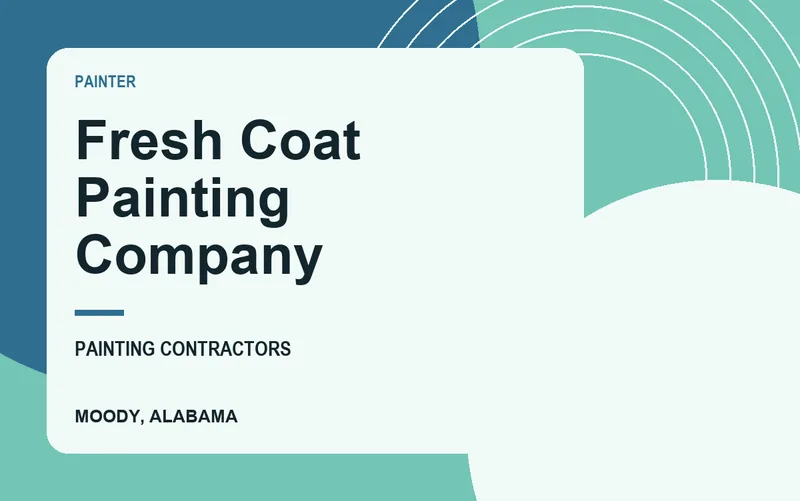 Fresh Coat Painting Company in Moody, Alabama