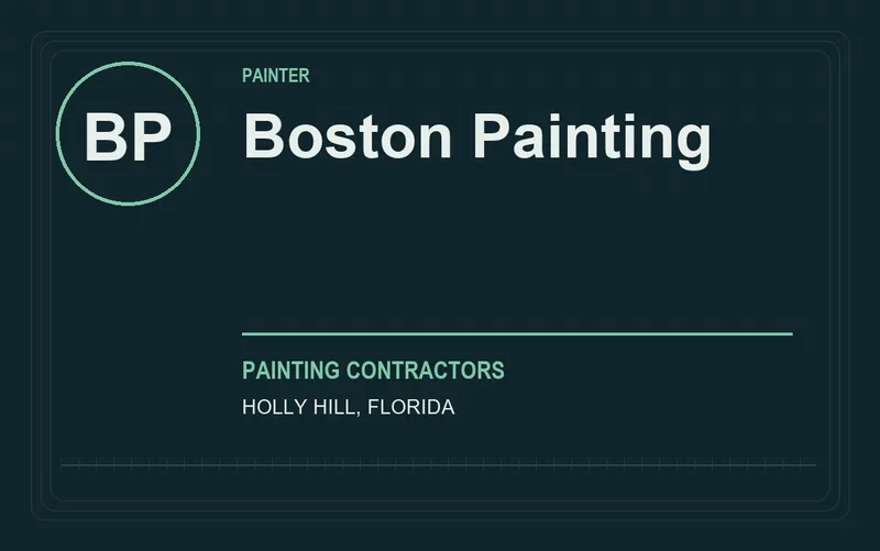 Boston Painting in Holly Hill, Florida