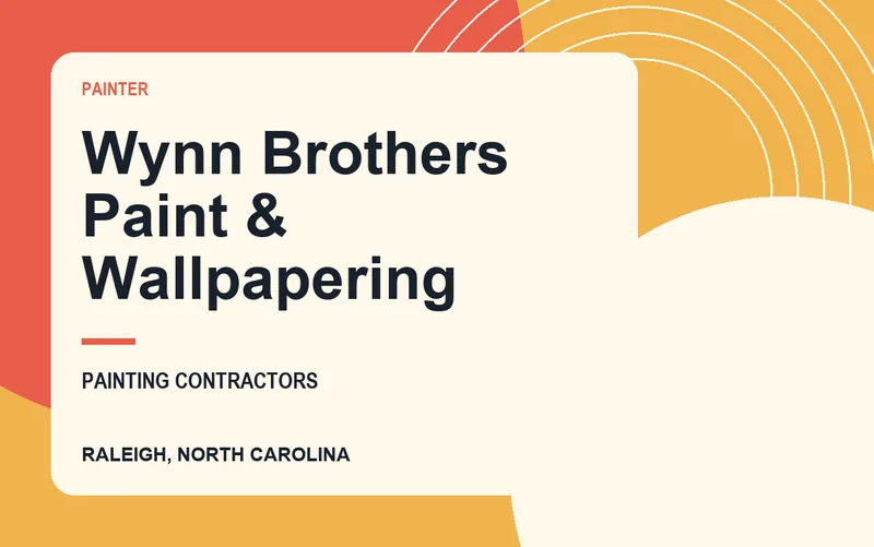 Wynn Brothers Paint & Wallpapering in Raleigh, North Carolina