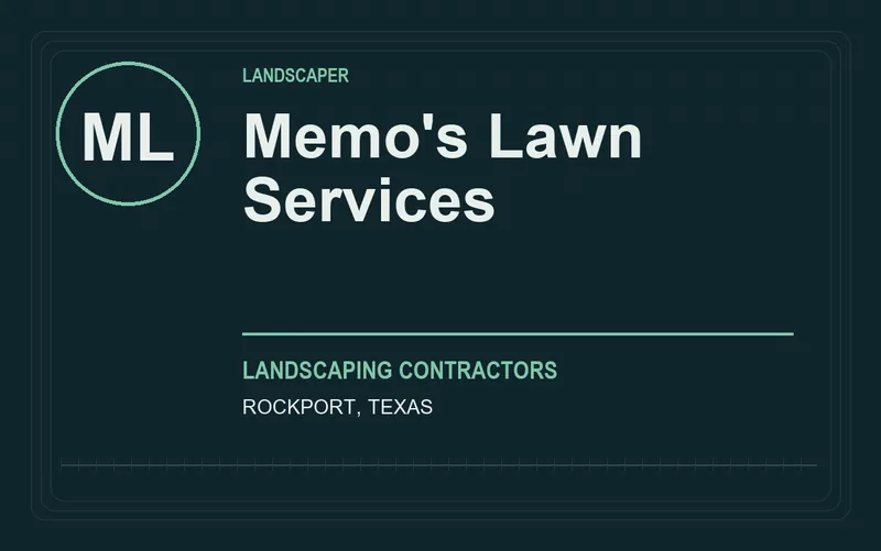Memo's Lawn Services in Rockport, Texas