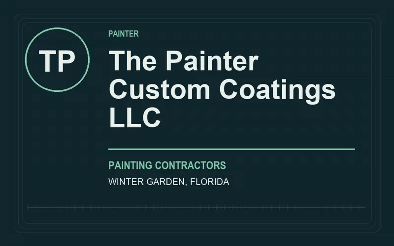 The Painter Custom Coatings LLC in Winter Garden, Florida