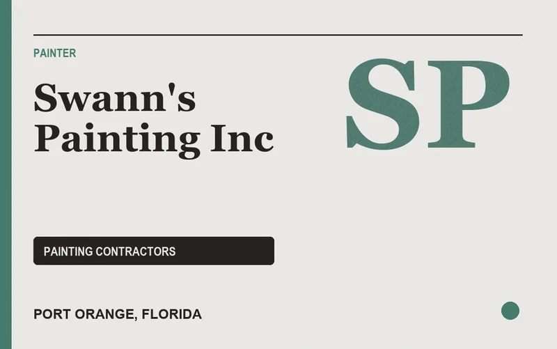 Swann's Painting Inc in Port Orange, Florida