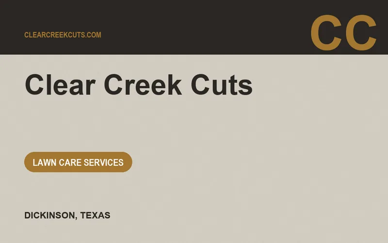 Clear Creek Cuts in Dickinson, Texas