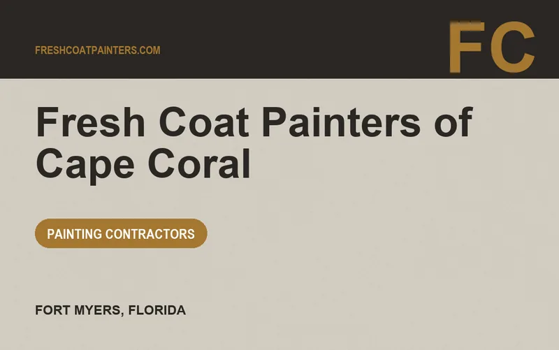 Fresh Coat Painters of Cape Coral in Fort Myers, Florida