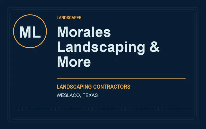 Morales Landscaping & More in Weslaco, Texas