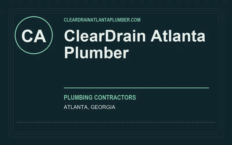 ClearDrain Atlanta Plumber in Atlanta, Georgia
