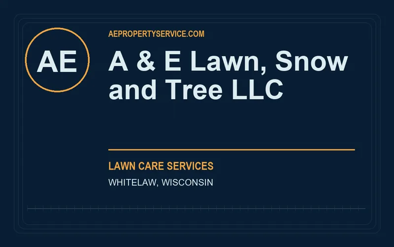 A & E Lawn, Snow and Tree LLC in Whitelaw, Wisconsin