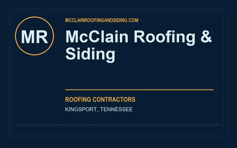 McClain Roofing & Siding in Kingsport, Tennessee