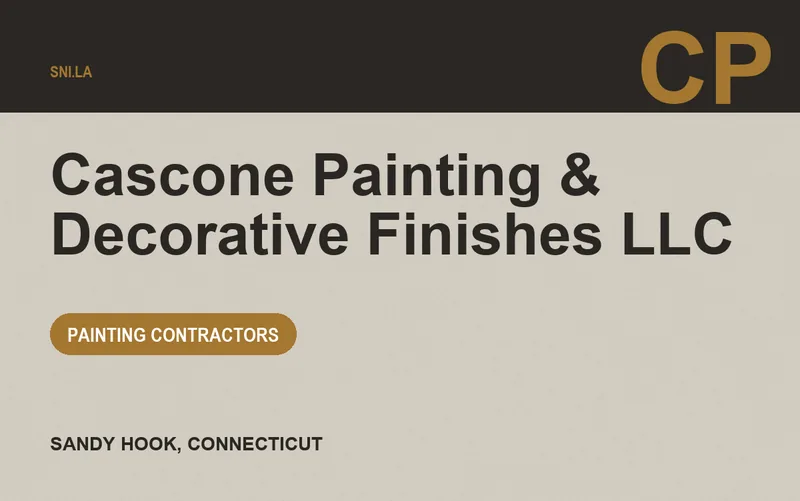 Cascone Painting & Decorative Finishes LLC in Sandy Hook, Connecticut
