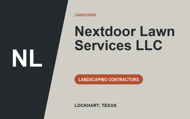 Nextdoor Lawn Services LLC in Lockhart, Texas