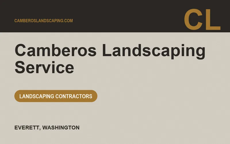 Camberos Landscaping Service in Everett, Washington