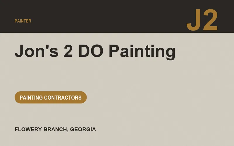 Jon's 2 DO Painting in Flowery Branch, Georgia