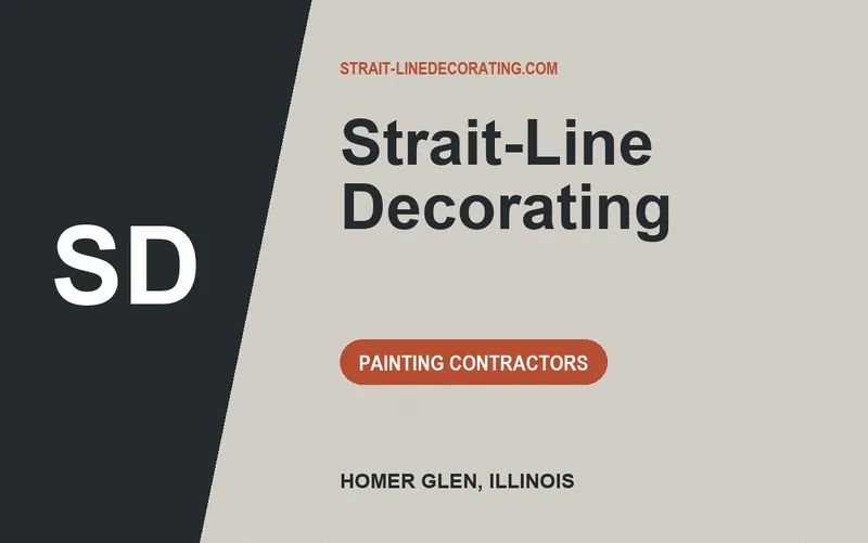 Strait-Line Decorating in Homer Glen, Illinois