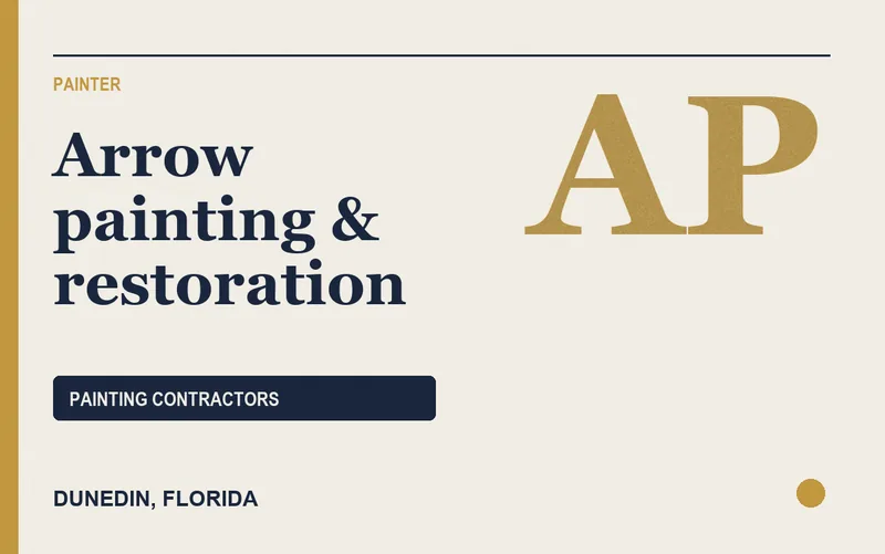 Arrow painting & restoration in Dunedin, Florida
