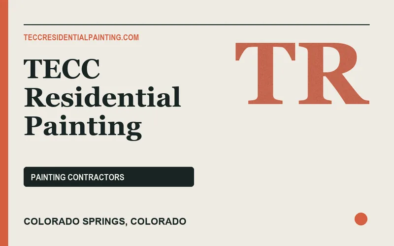 TECC Residential Painting in Colorado Springs, Colorado