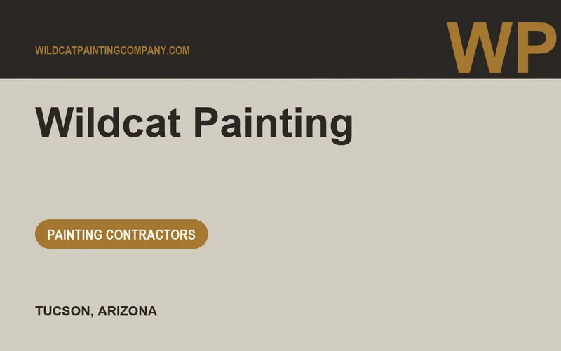 Wildcat Painting in Tucson, Arizona