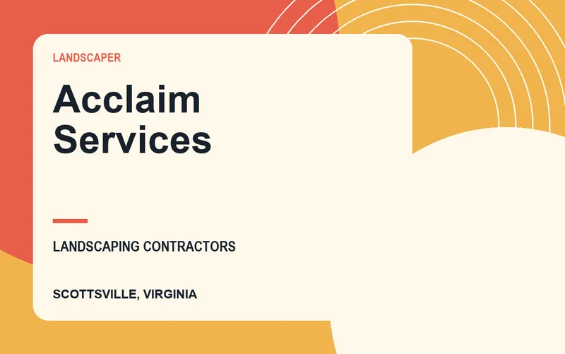 Acclaim Services in Scottsville, Virginia