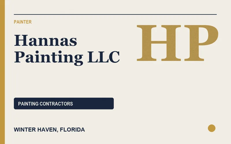 Hannas Painting LLC in Winter Haven, Florida