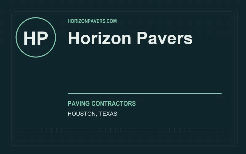 Horizon Pavers in Houston, Texas