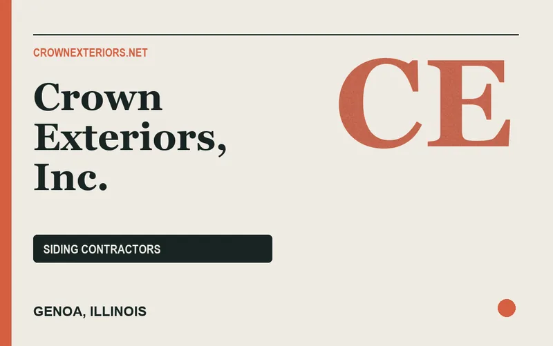 Crown Exteriors, Inc. in Genoa, Illinois