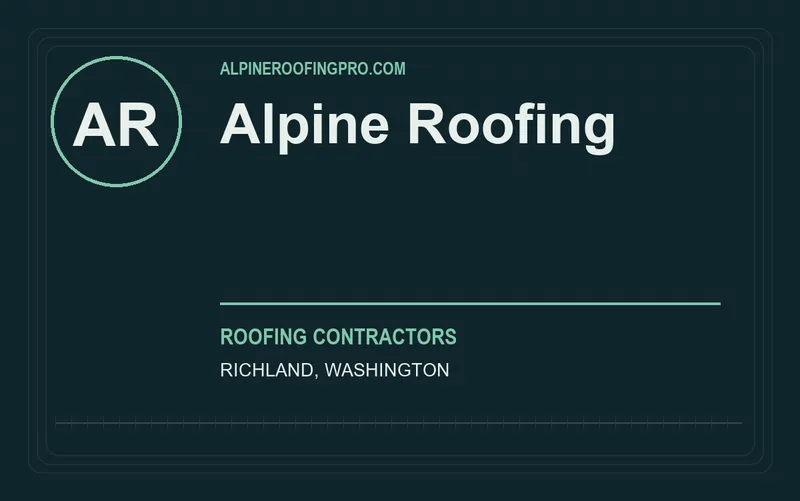 Alpine Roofing in Richland, Washington
