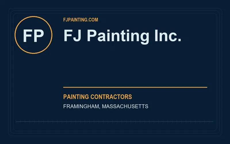 FJ Painting Inc. in Framingham, Massachusetts