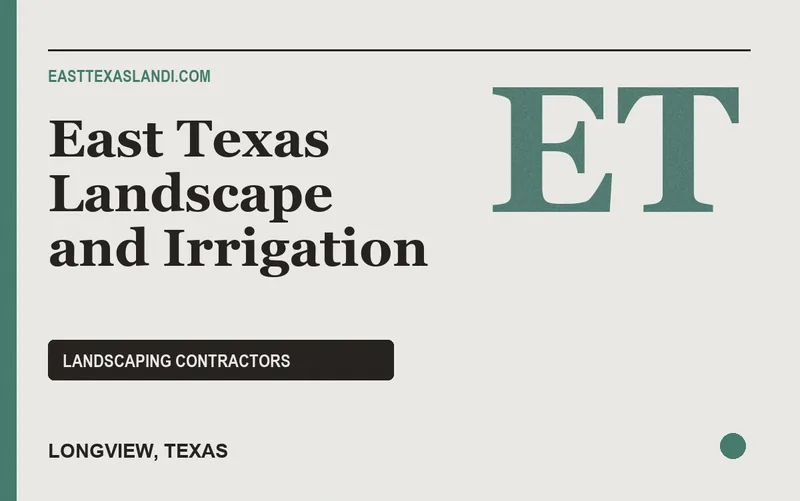 East Texas Landscape and Irrigation in Longview, Texas