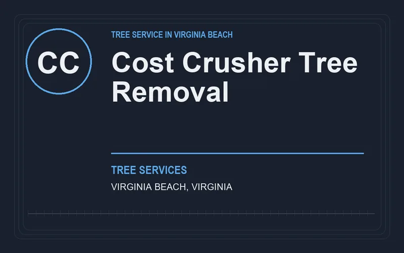 Cost Crusher Tree Removal in Virginia Beach, Virginia