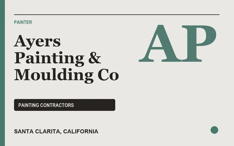 Ayers Painting & Moulding Co in Santa Clarita, California