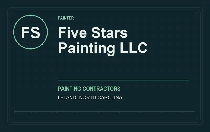 Five Stars Painting LLC in Leland, North Carolina