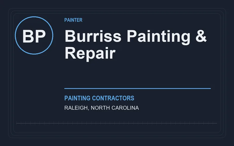 Burriss Painting & Repair in Raleigh, North Carolina