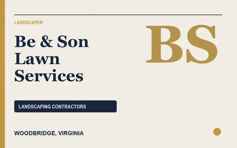 Be & Son Lawn Services in Woodbridge, Virginia