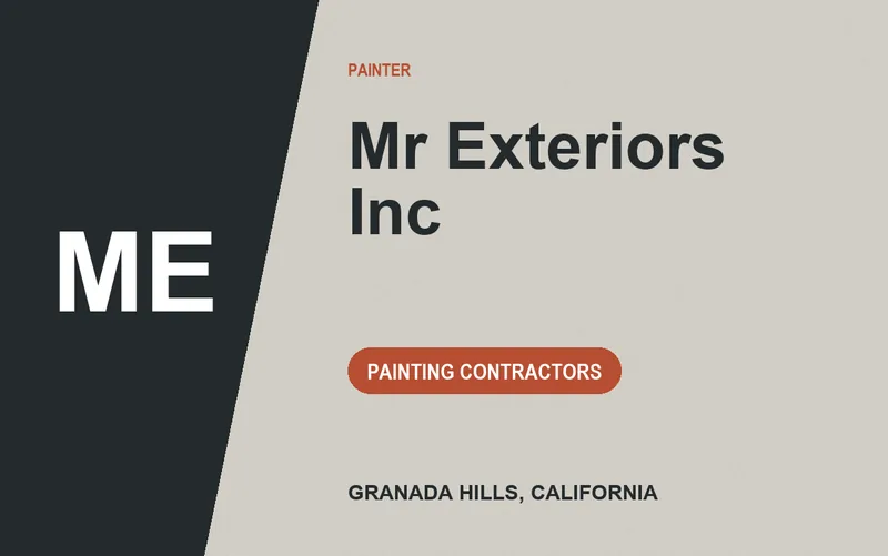 Mr Exteriors Inc in Granada Hills, California