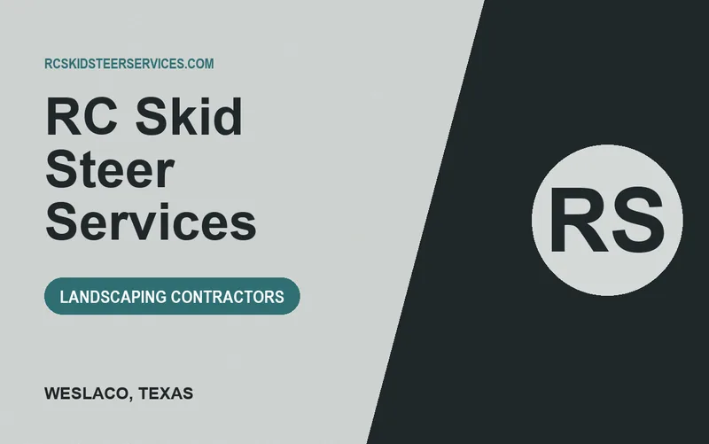 RC Skid Steer Services in Weslaco, Texas