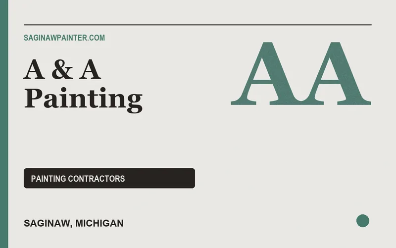 A & A Painting in Saginaw, Michigan