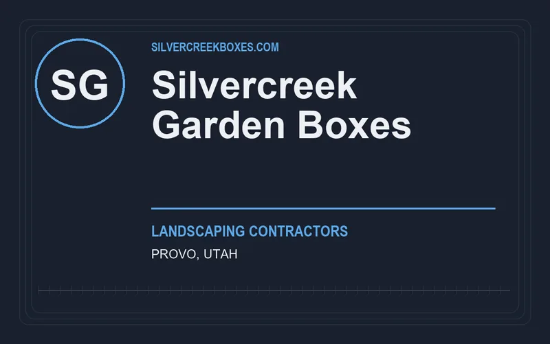 Silvercreek Garden Boxes in Provo, Utah