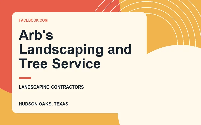 Arb's Landscaping and Tree Service in Hudson Oaks, Texas