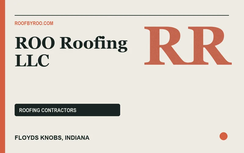 ROO Roofing LLC in Floyds Knobs, Indiana