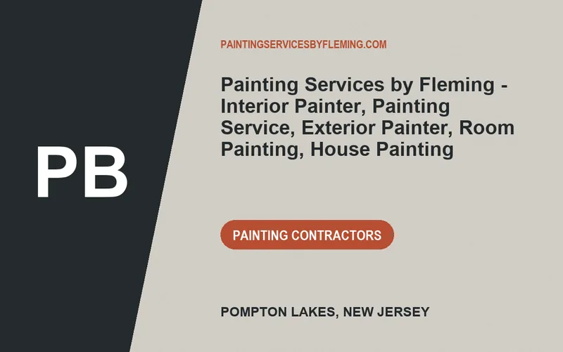 Painting Services by Fleming - Interior Painter, Painting Service, Exterior Painter, Room Painting, House Painting in Pompton Lakes, New Jersey