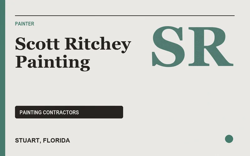 Scott Ritchey Painting in Stuart, Florida